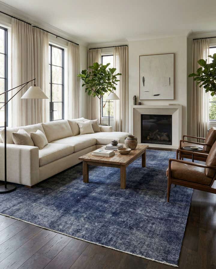 8' 7 x 12' 5 Hand Knotted Ultra Vintage Persian Wool Rug