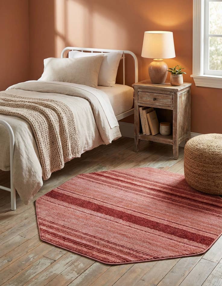 Detail image of 4' x 4' Gemstone Octagon Rug