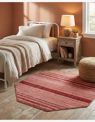 4' x 4' Gemstone Octagon Rug