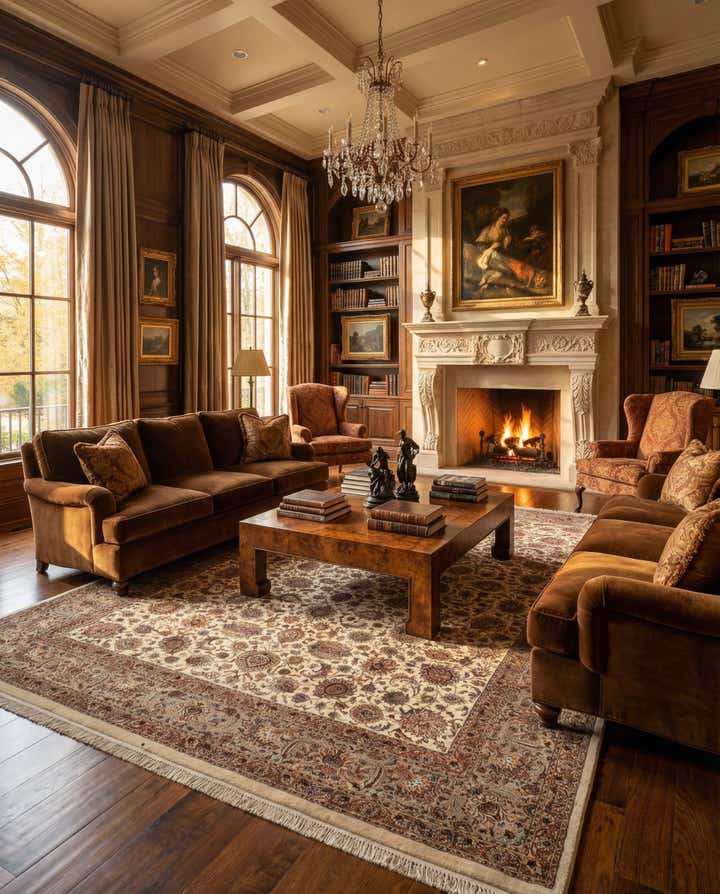 11' 7 x 16' 4 Tabriz Rug