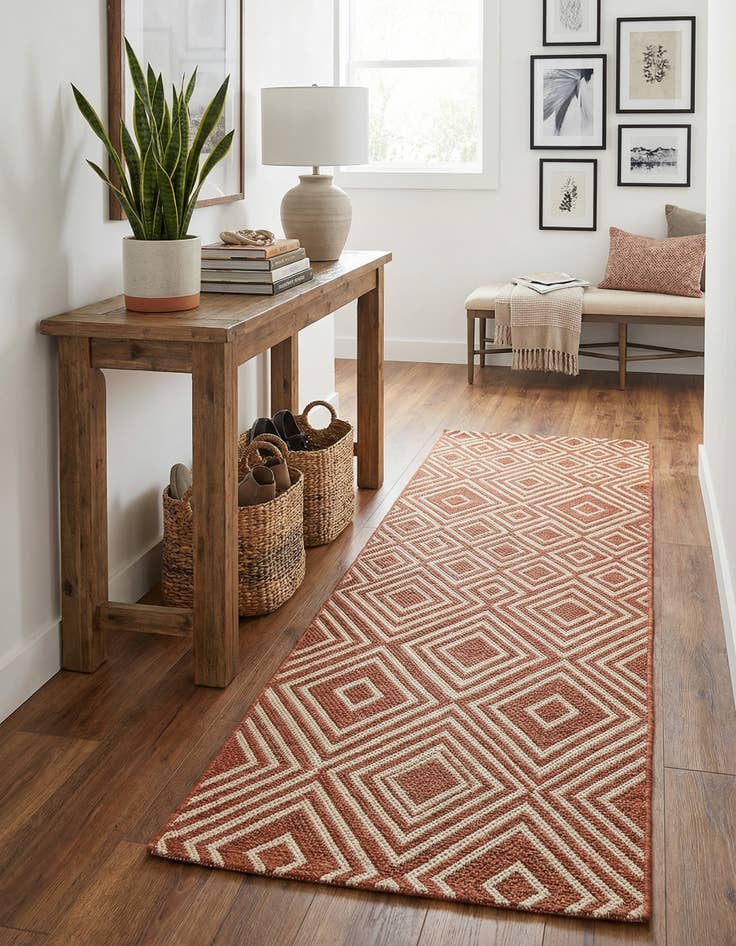 Detail image of 2' x 8'  Washable Jill Zarin Napa Indoor / Outdoor Runner Rug