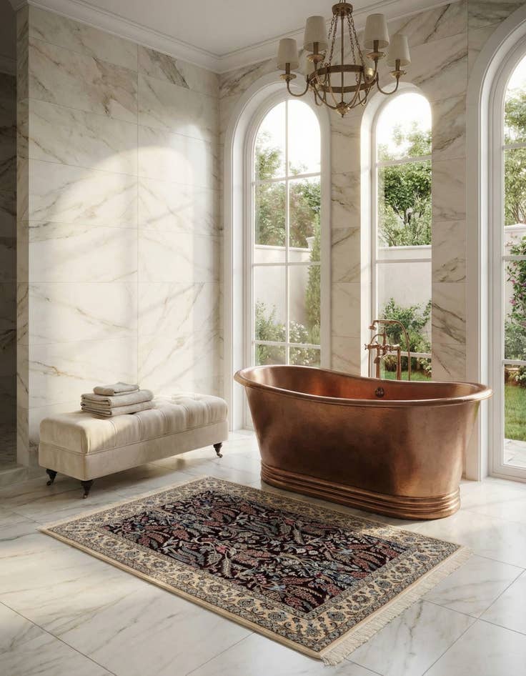 Detail image of 3' 10 x 6' 1 Nain Rug