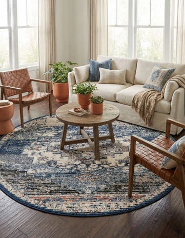 7' x 7' Tucson Round Rug