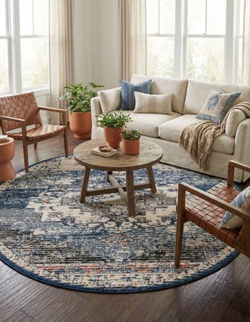 7' x 7' Tucson Round Rug