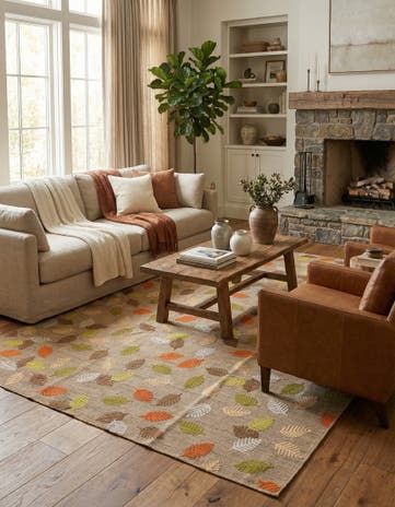 7' 5 x 9' 7 Hand Woven Kilim Modern Rug