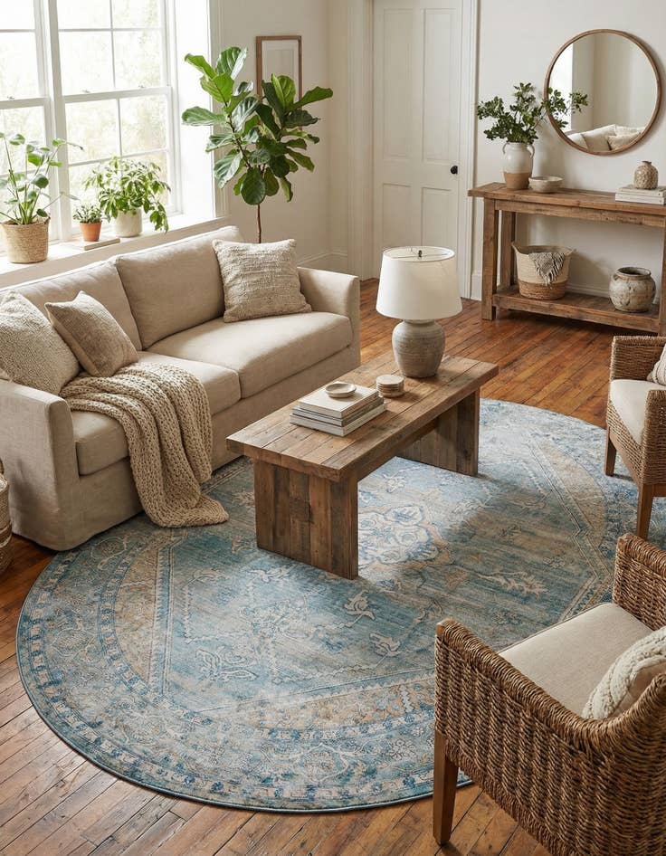 Detail image of 7' 10 x 10' 2 Newport Oval Rug