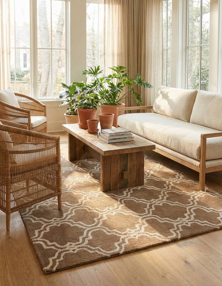 Detail image of 5' x 8' Luna Rug