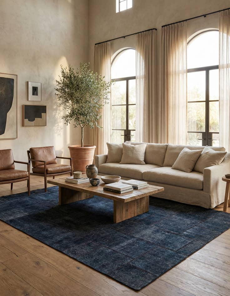 Detail image of 8' 4 x 11' 7  Hand Knotted Ultra Vintage Persian Wool Rug