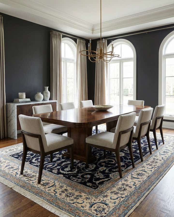 8' 1 x 8' 3 Hand Knotted Nain Rug