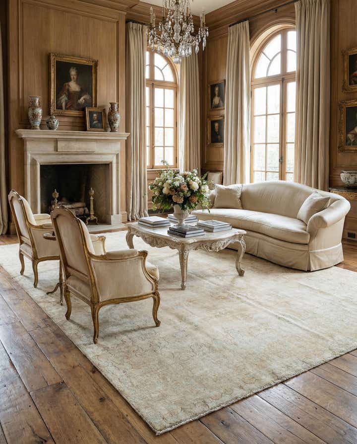 9' 7 x 12' 10 Vintage Royal Wool Rug