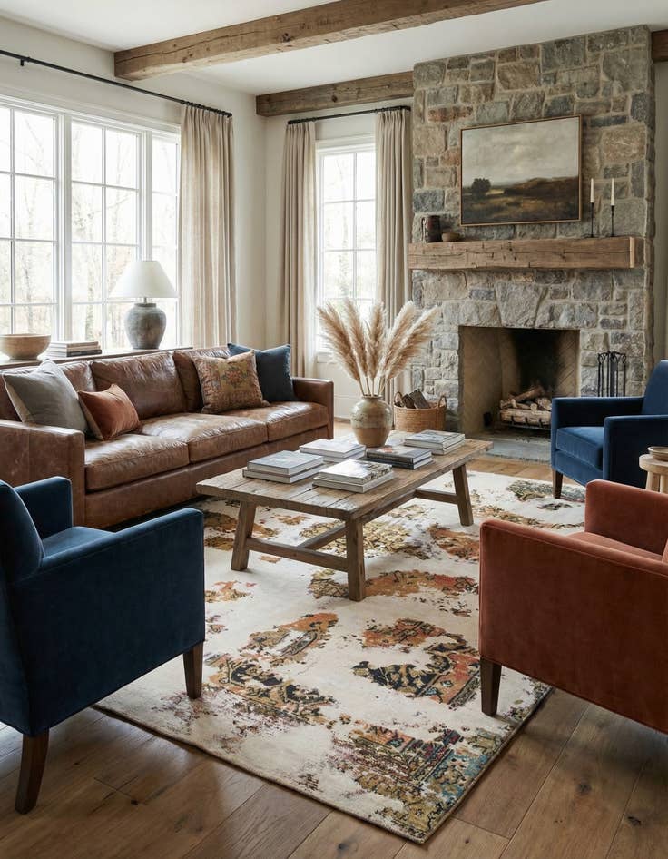 Detail image of  7' 5 x 10' 7  Hand Knotted Ultra Vintage Persian Wool Rug