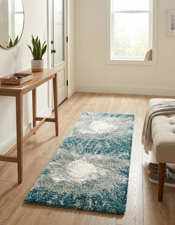 2' x 6' Soft Touch Shag Runner Rug