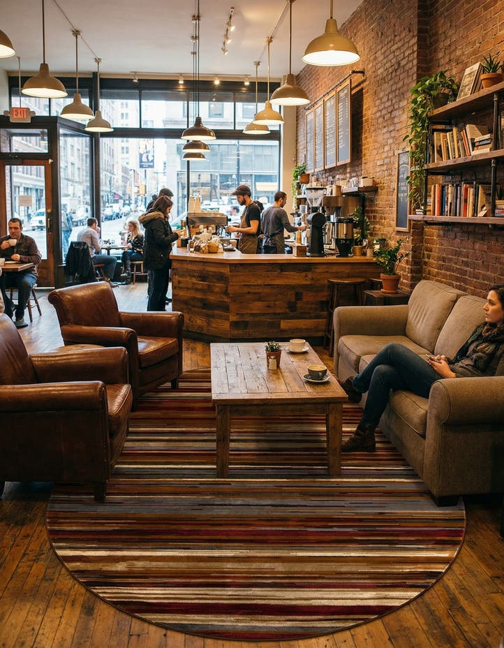 7' 10 x 10' Cafe Oval Rug