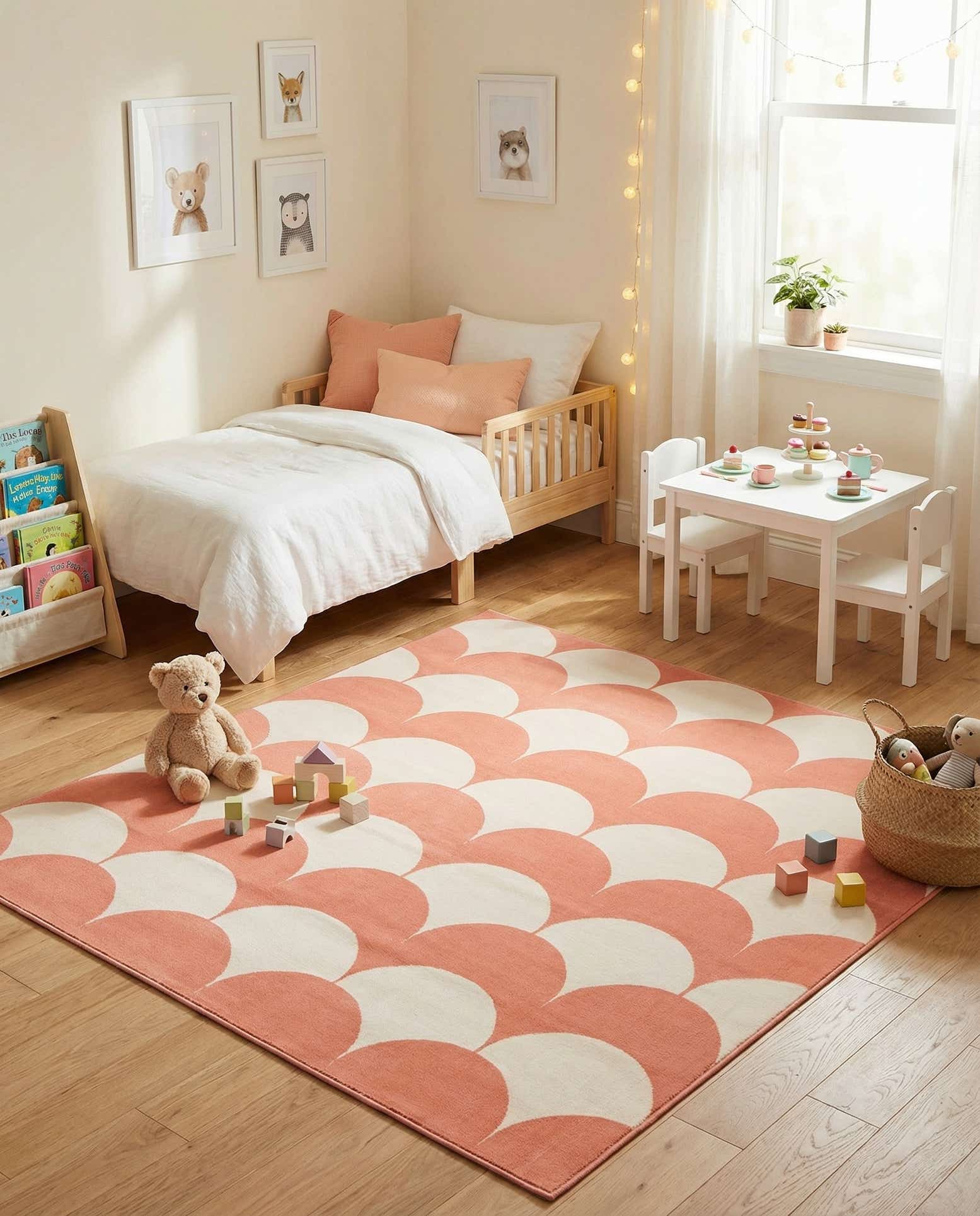 7' 10 x 7' 10 Whimsy Kids Square Rug