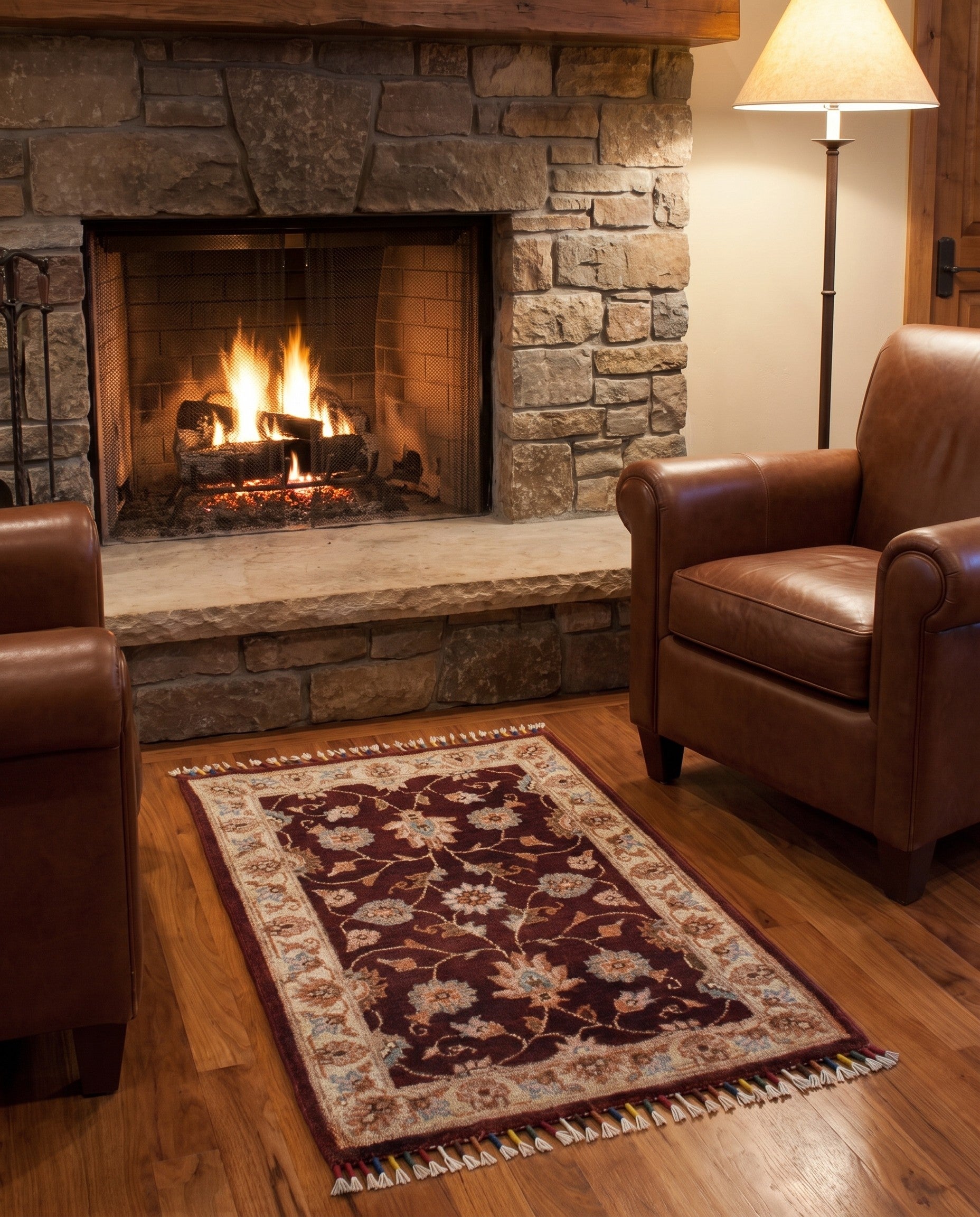 2' x 2' 9 Hand Knotted Ariana Ziegler Rug