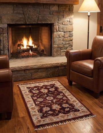 2' x 2' 9 Hand Knotted Ariana Ziegler Rug