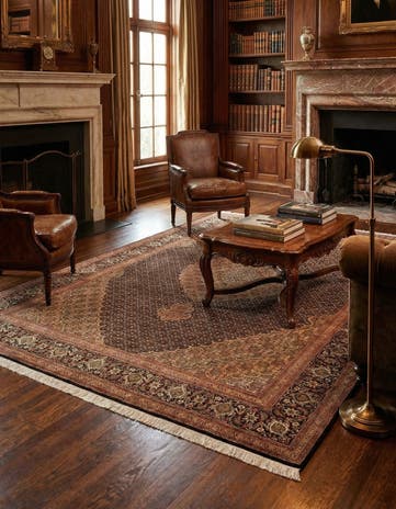 6' 9 x 9' 10 Tabriz Mahi Rug