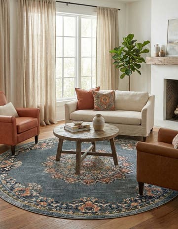 8' x 8' Isabella Round Rug