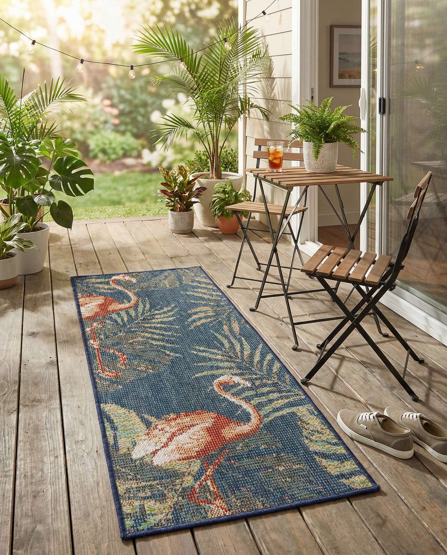 2' x 4' Easy-Clean Baja Indoor / Outdoor Runner Rug