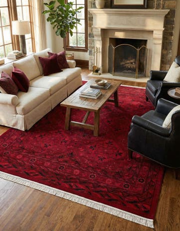 10' x 13' 1 Bokhara Rug