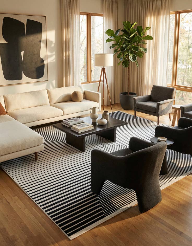 Detail image of 10' x 10' Milano Square Rug