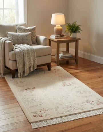2' 10 x 4' 9 Hand Knotted Darya Wool Rug