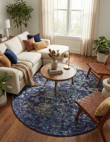 8' x 8' Charlotte Round Rug