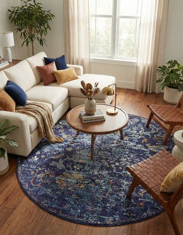 8' x 8' Charlotte Round Rug