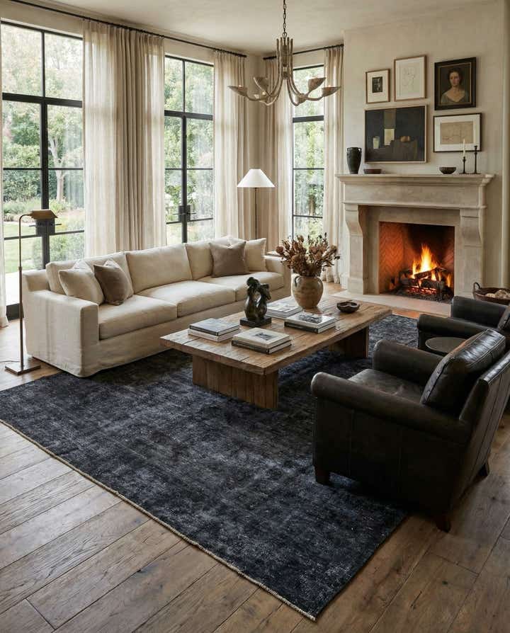 9' 2 x 12' Hand Knotted Ultra Vintage Persian Wool Rug