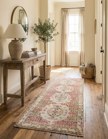 2' 1 x 7' 1 Hand Knotted Ultra Vintage Persian Wool Runner Rug