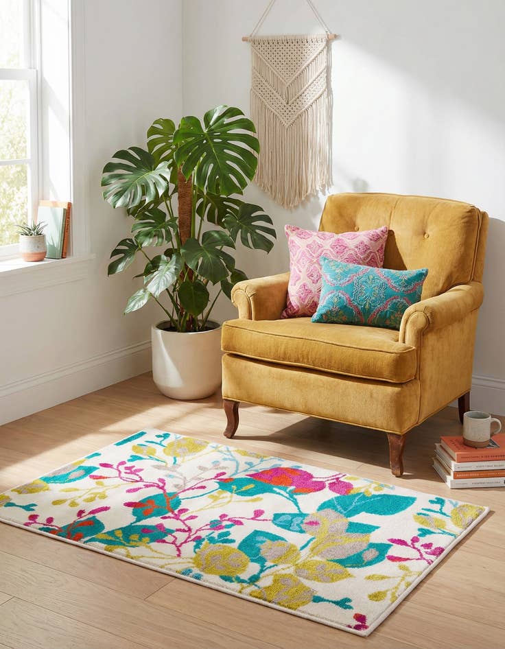 Detail image of  2' x 3' Azalea Rug