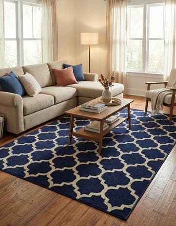 6' x 9' Lattice Rug