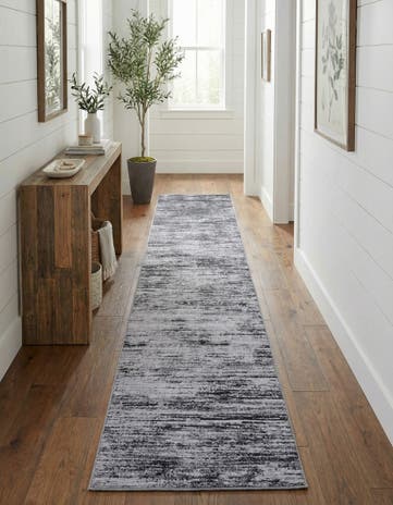 Gray Asha Runner Rug