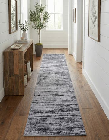 Gray Asha Runner Rug