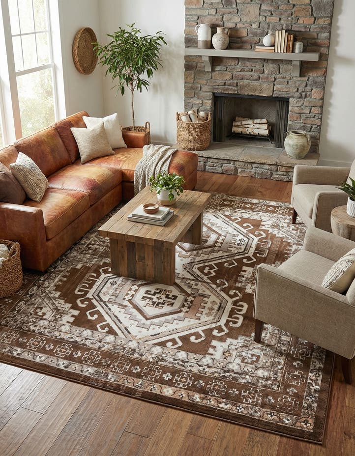 7' 10 x 7' 10 Charlotte Square Rug