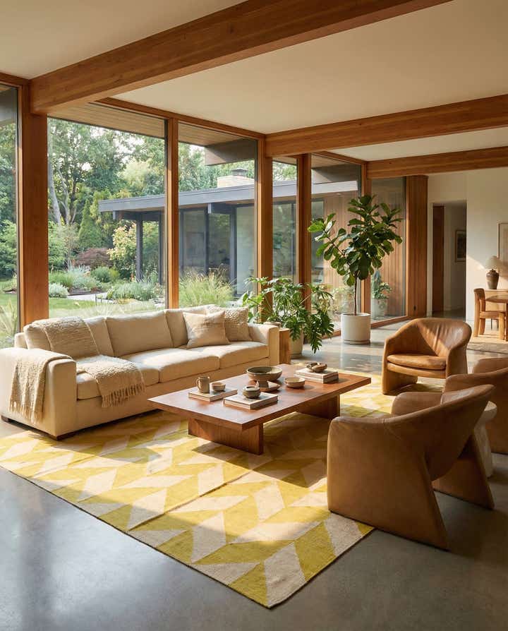 10' 9 x 13' 1 Hand Woven Kilim Modern Wool Rug