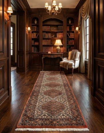 2' 4 x 7' 11 Bidjar Wool Runner Rug