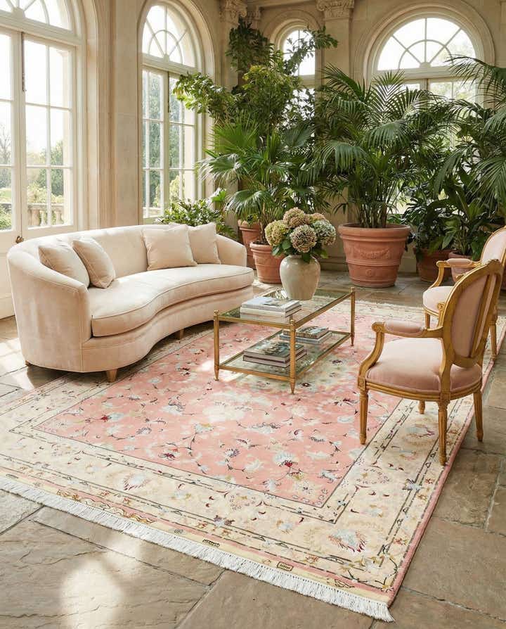 6' 7 x 9' 10 Hand Knotted Tabriz Persian Rug