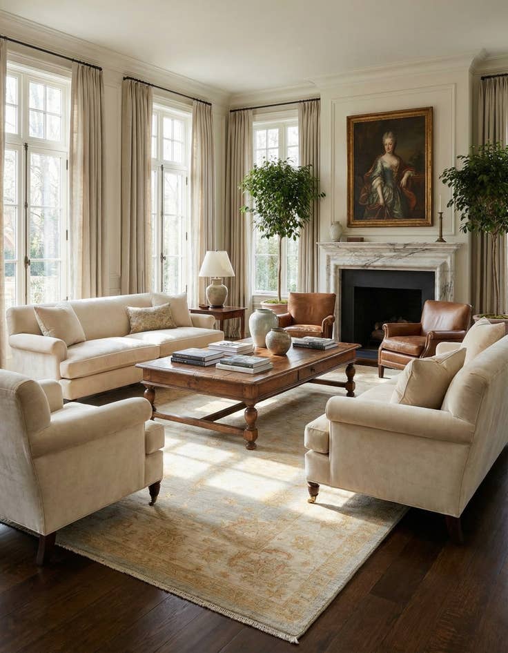 Detail image of 6' 9 x 10' 1 Ziegler Wool Rug