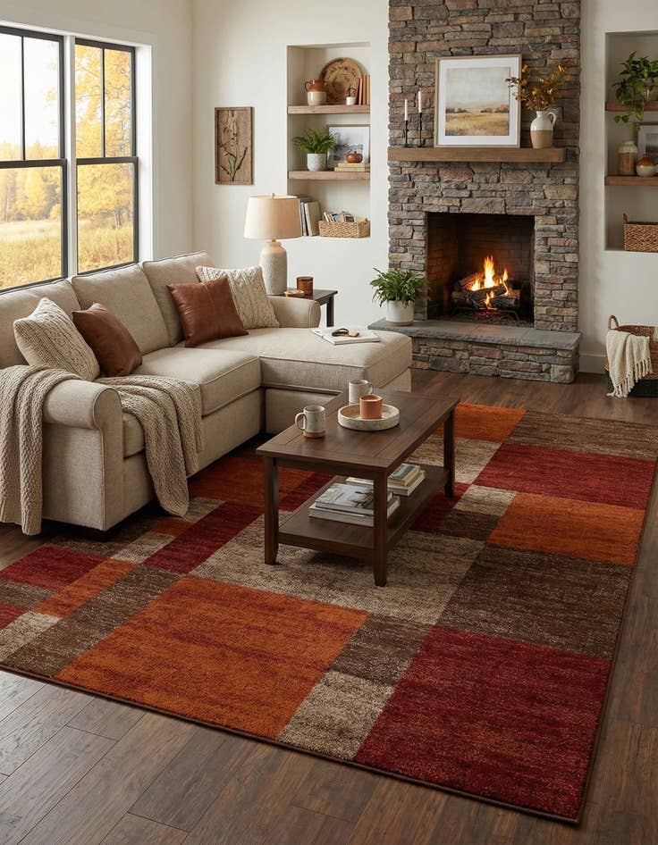 Detail image of 9' x 12' Harvest Rug