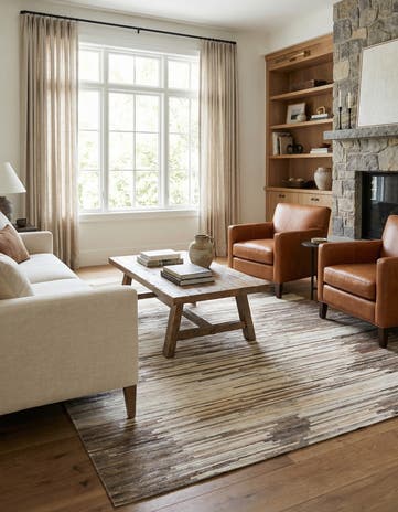 5' x 8' 3 Cowhide Rug
