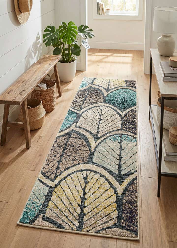 2' x 5' Easy-Clean Casablanca Indoor / Outdoor Runner Rug
