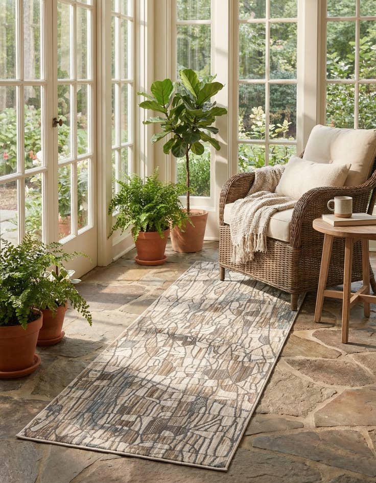 Detail image of  2' x 6' Silta Runner Rug