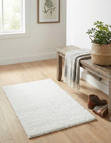 2' 2 x 3' Solid Frieze Rug