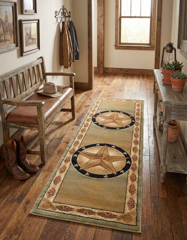 Detail image of 2' x 6' Pioneer Runner Rug