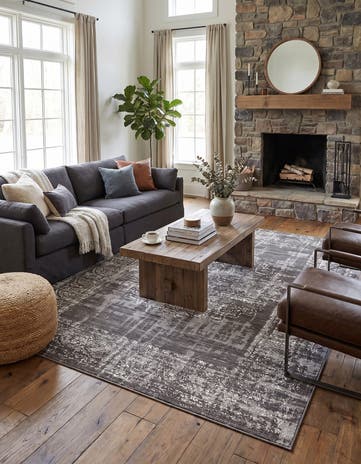 Dark Gray Aarhus Rug