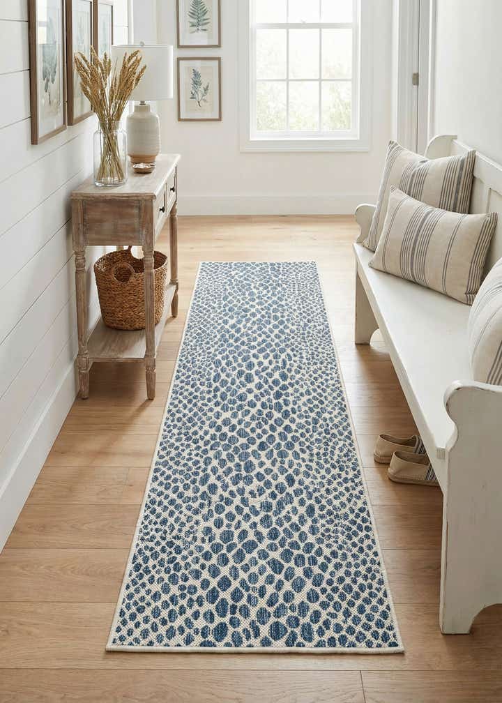 2' x 6' Easy-Clean Jill Zarin Cape Town Indoor / Outdoor Runner Rug