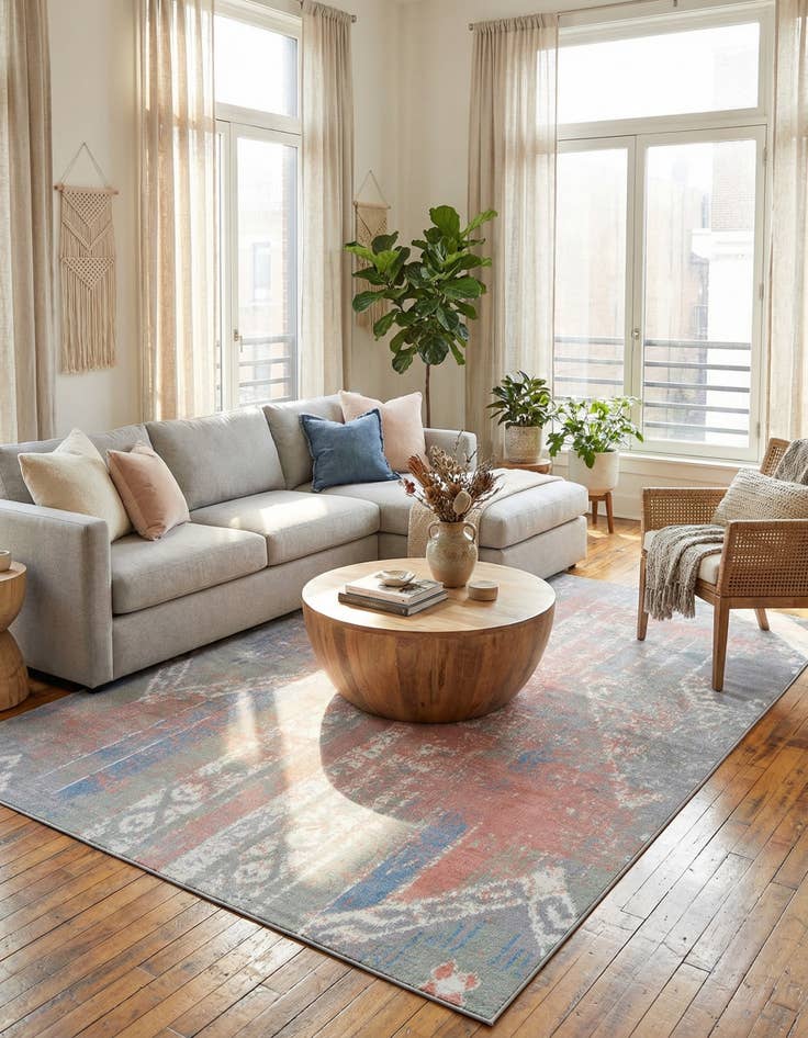 Detail image of  10' x 14' Kamala Washable Rug