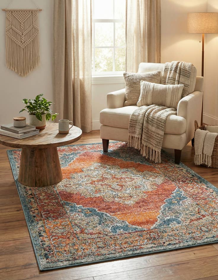 Detail image of 3' 3 x 5' 3 Isabella Rug