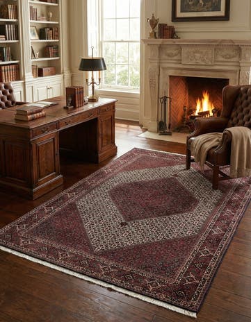 6' 9 x 10' Bidjar Wool Rug